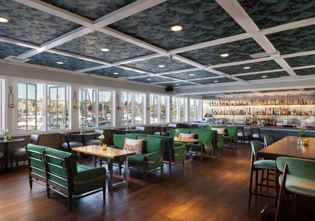 BALEENlounge craft cocktails and small plates at Portofino Hotel